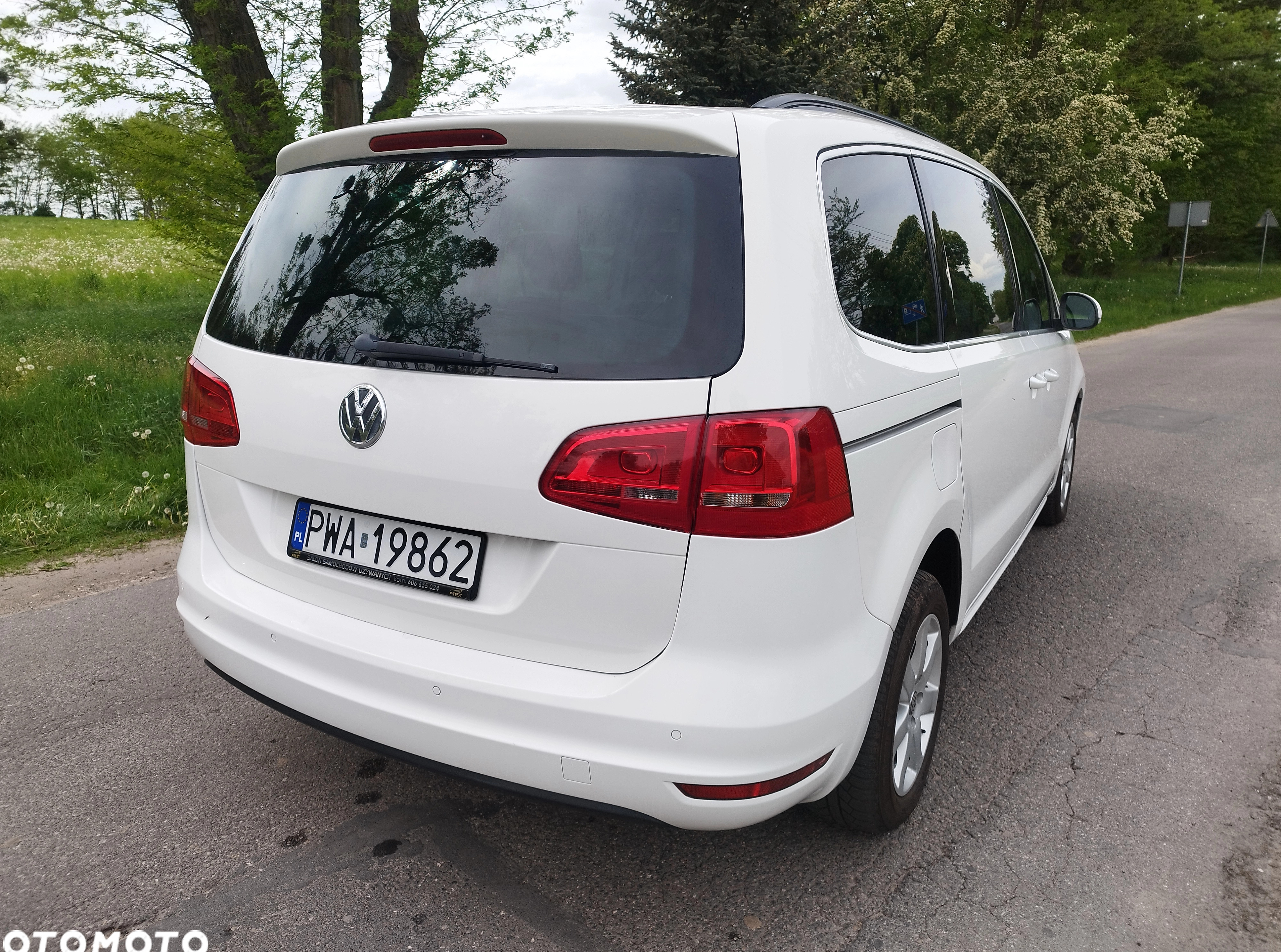 Volkswagen Sharan cena 38800 przebieg: 256444, rok produkcji 2012 z Skoki małe 301